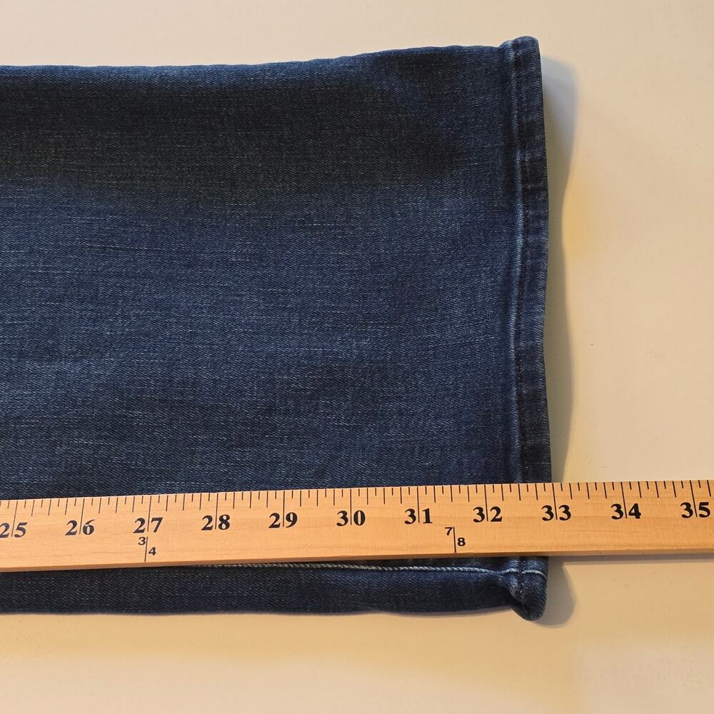 Madewell Jeans Womens Size 25T Blue The Tall Emmy Wide Leg High Rise Stretch NWT - Picture 13 of 14